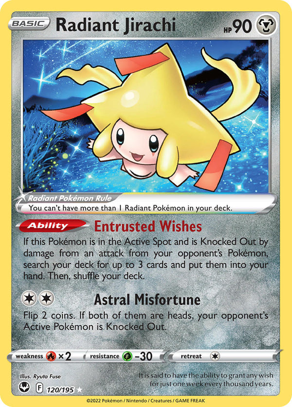 Silver Tempest 120 Radiant Jirachi