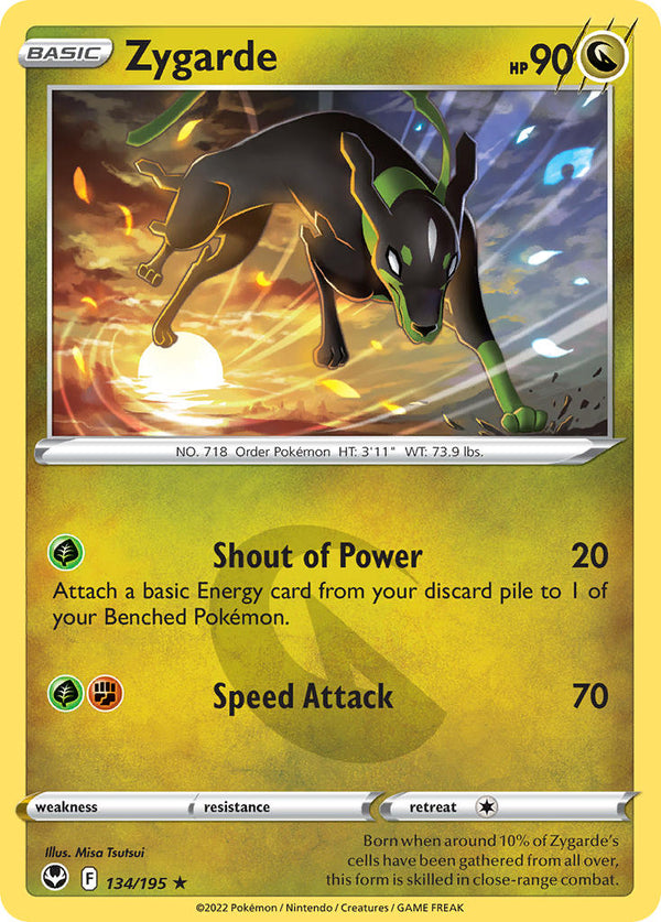 Silver Tempest 134 Zygarde