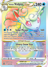 Silver Tempest 197 Alolan Vulpix VSTAR
