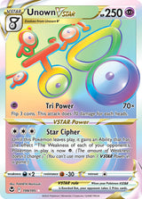 Silver Tempest 199 Unown VSTAR