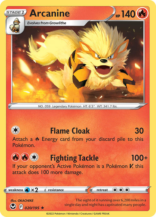 Silver Tempest 020 Arcanine