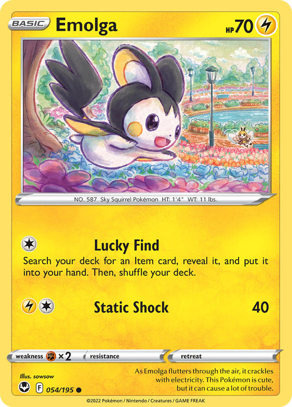 Silver Tempest 054 Emolga