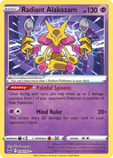 Silver Tempest 059 Radiant Alakazam