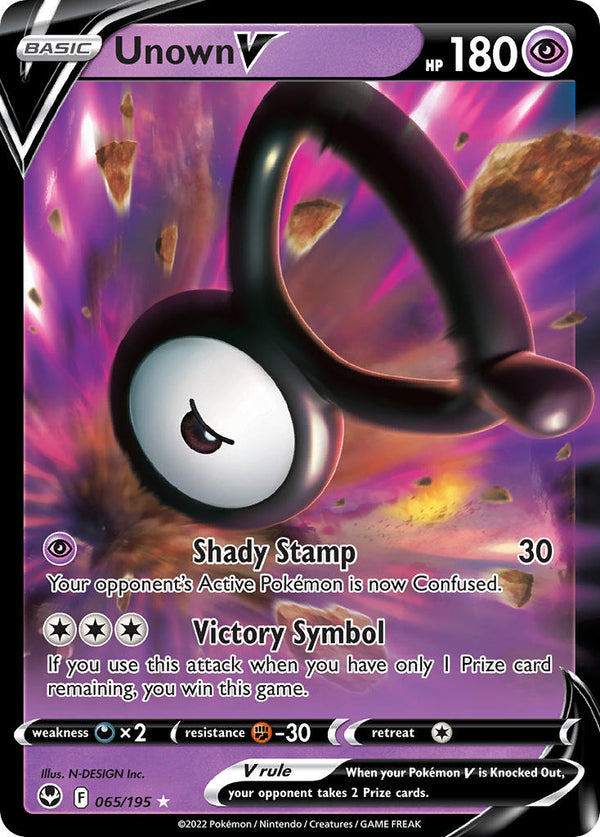 Silver Tempest 065 Unown V