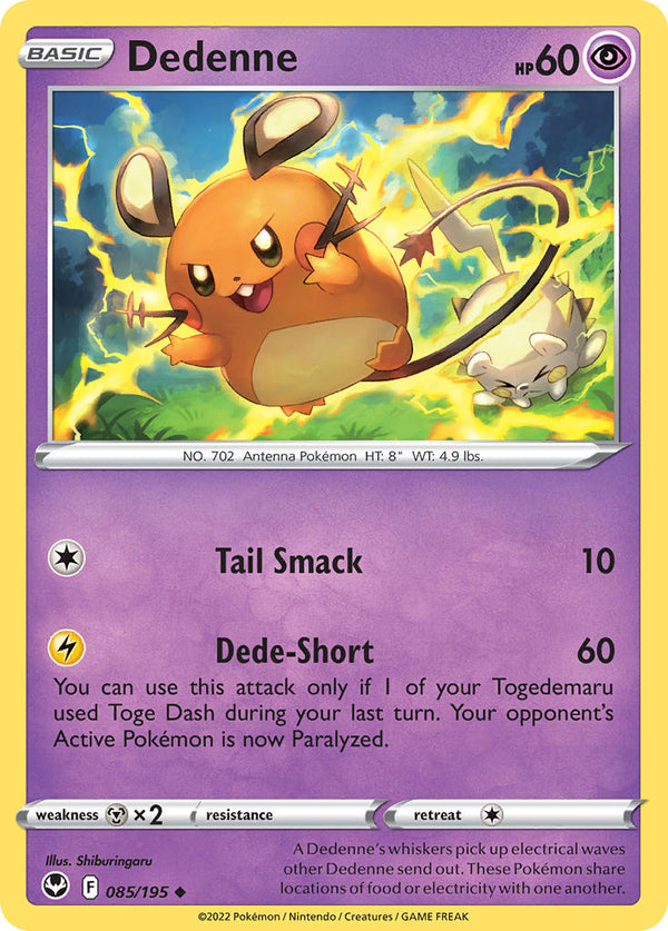 Silver Tempest 085 Dedenne