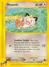 Skyridge 078 Meowth