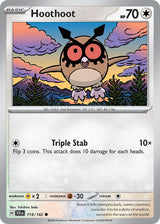 Stellar Crown 114 Hoothoot