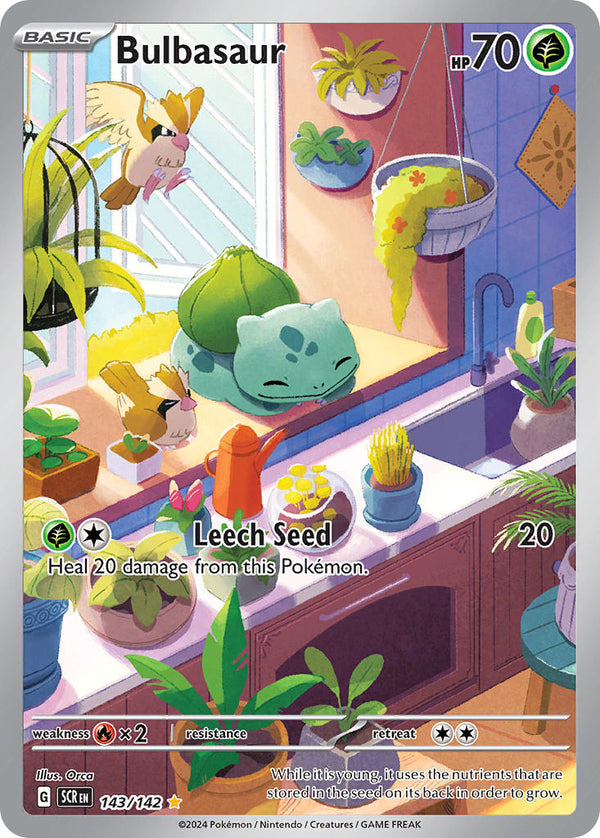 Stellar Crown 143 Bulbasaur