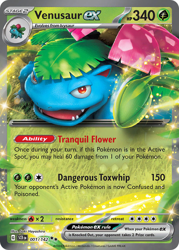 Stellar Crown 001 Venusaur ex