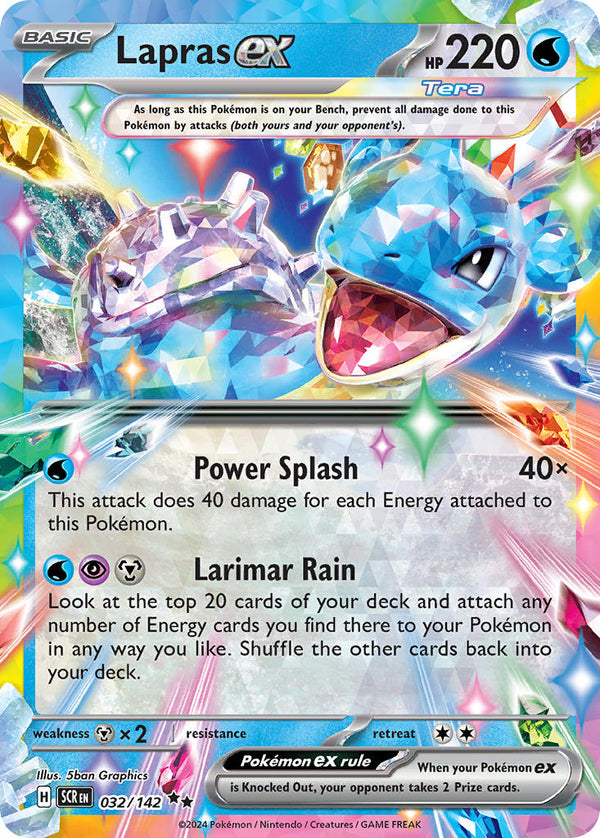 Stellar Crown 032 Lapras ex