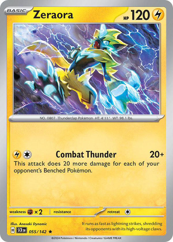 Stellar Crown 055 Zeraora