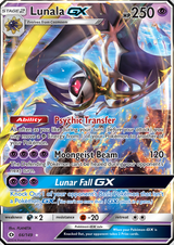 Sun and Moon 066 Lunala-GX