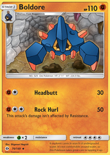 Sun and Moon 070 Boldore