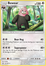 Sun and Moon Base 112 Bewear