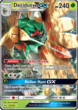 Sun and Moon Base 012 Decidueye-GX