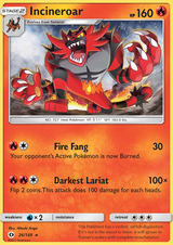 Sun and Moon Base 026 Incineroar