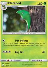 Sun and Moon Base 002 Metapod