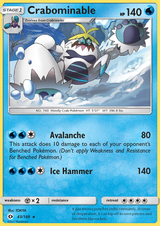 Sun and Moon Base 043 Crabominable