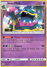 Sun and Moon Base 058 Alolan Muk