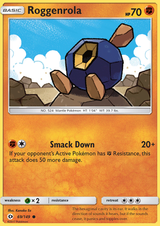 Sun and Moon Base 069 Roggenrola