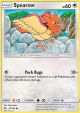 Sun and Moon Base 097 Spearow