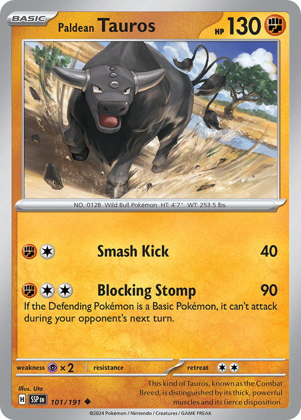 Surging Sparks 101 Paldean Tauros