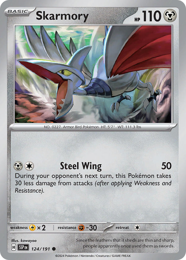 Surging Sparks 124 Skarmory