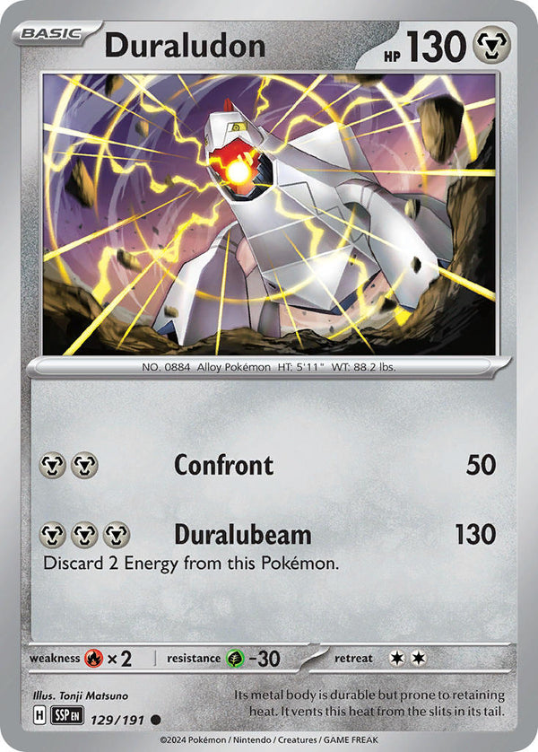 Surging Sparks 129 Duraludon