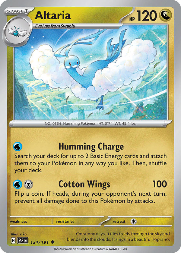 Surging Sparks 134 Altaria