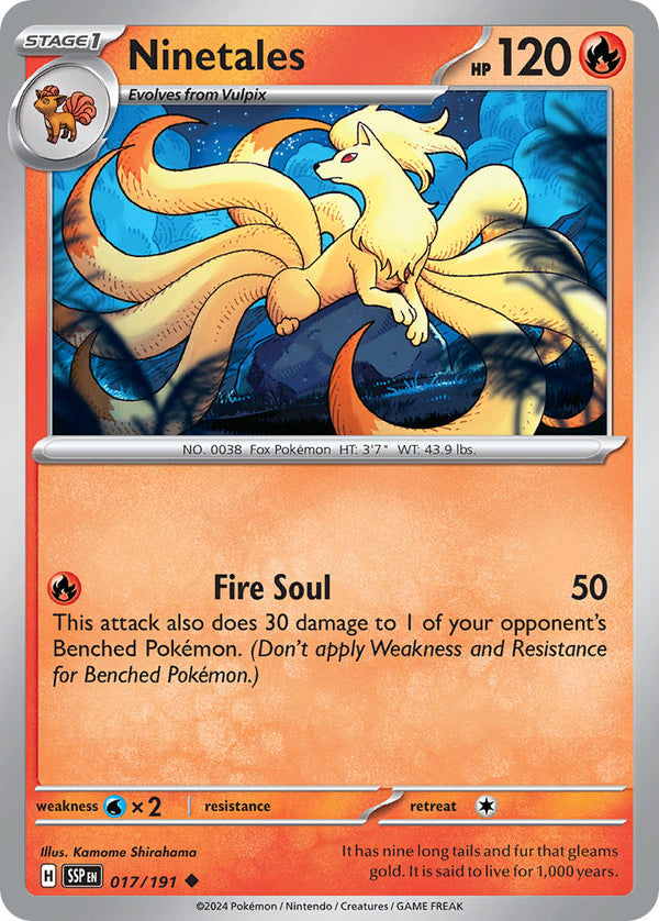 Surging Sparks 017 Ninetales