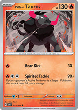 Surging Sparks 018 Paldean Tauros