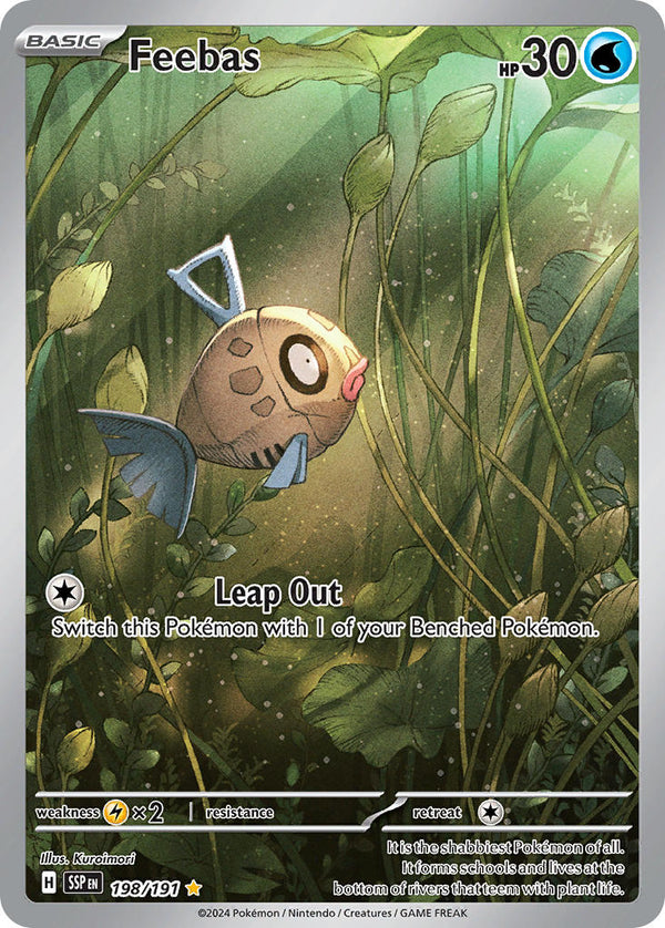 Surging Sparks 198 Feebas