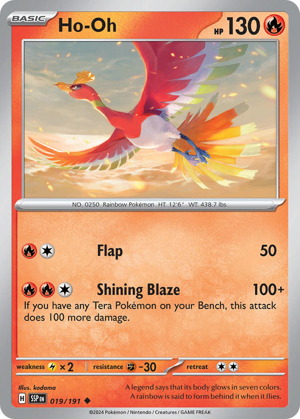 Surging Sparks 019 Ho-Oh