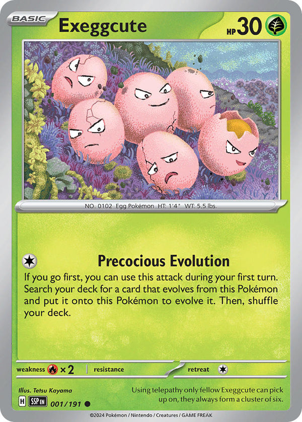 Surging Sparks 001 Exeggcute