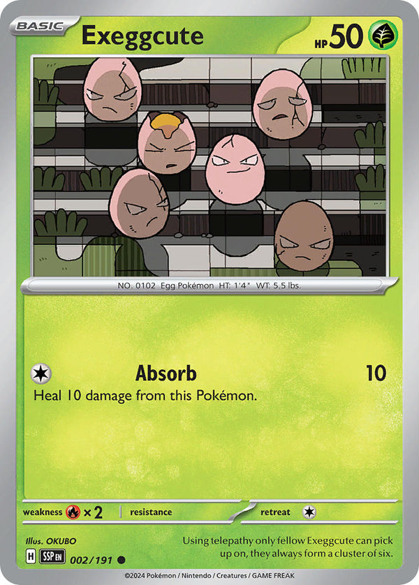 Surging Sparks 002 Exeggcute