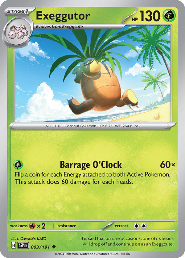 Surging Sparks 003 Exeggutor