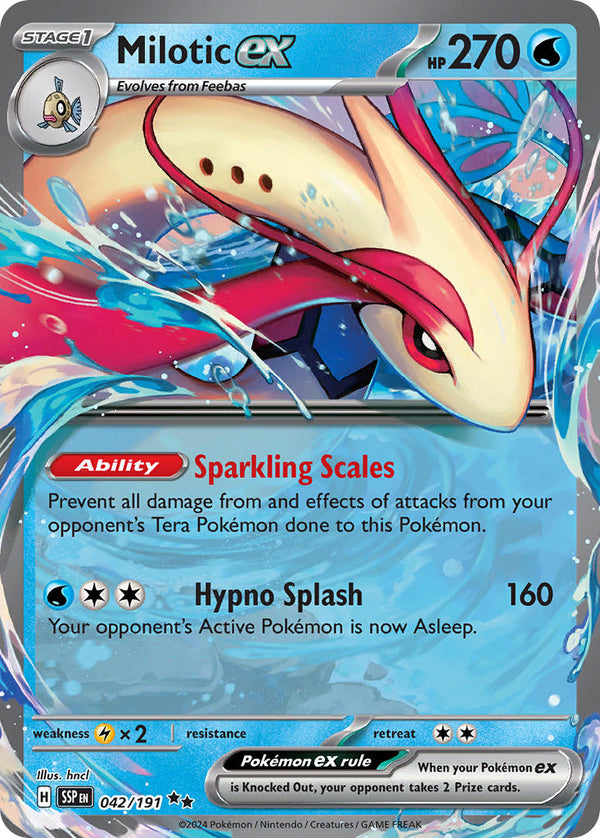 Surging Sparks 042 Milotic ex