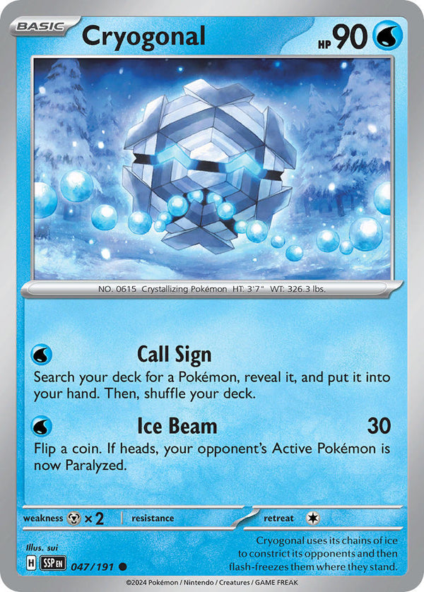 Surging Sparks 047 Cryogonal