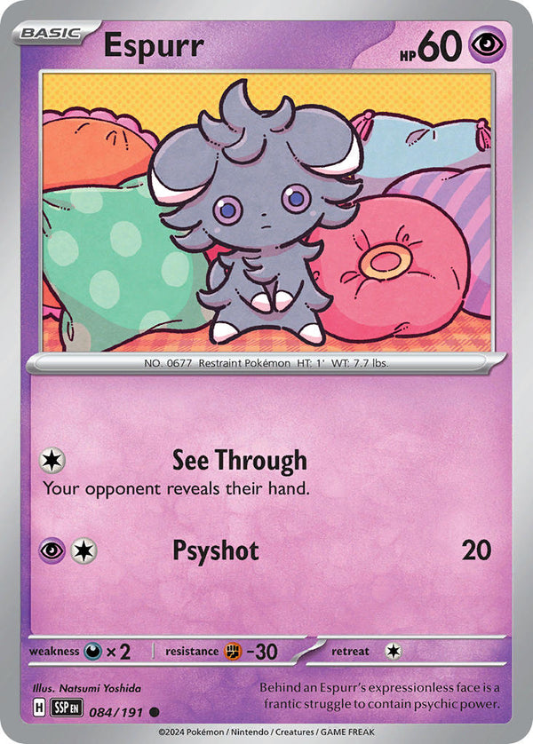 Surging Sparks 084 Espurr