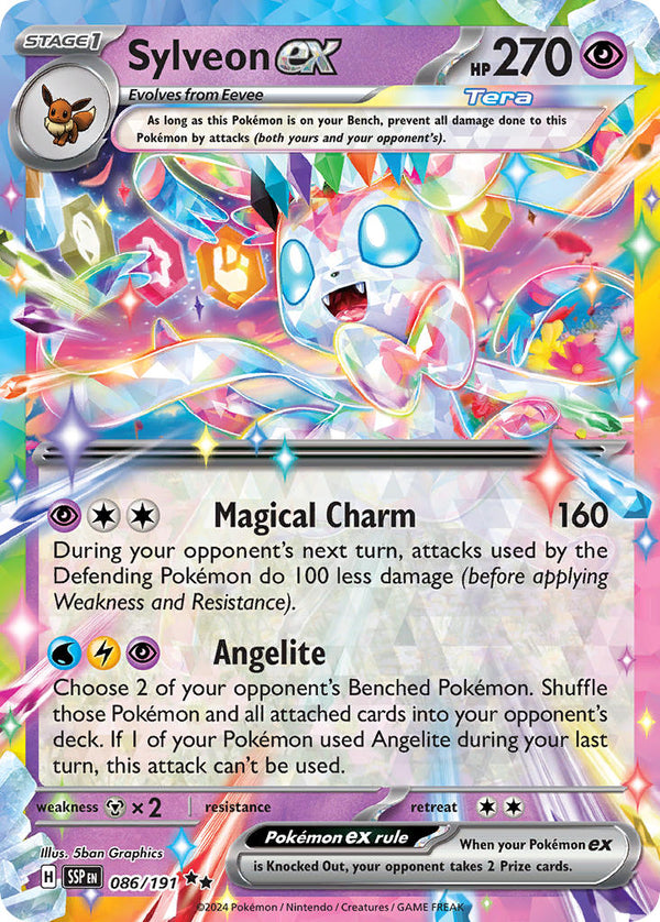 Surging Sparks 086 Sylveon ex