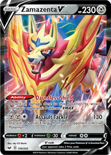 Sword and Shield Base 139 Zamazenta V