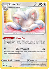 Sword and Shield Base 147 Cinccino