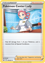 Sword and Shield Base 176 Pokémon Center Lady