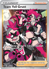Sword and Shield Base 202 Team Yell Grunt