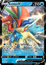 Sword and Shield Base 053 Keldeo V
