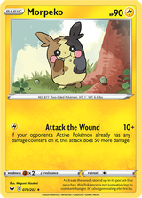 Sword and Shield Base 078 Morpeko