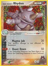 Team Magma vs Team Aqua 011 Team Magma's Rhydon