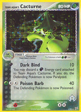 Team Magma vs Team Aqua 001 Team Aqua's Cacturne