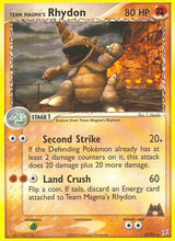 Team Magma vs Team Aqua 022 Team Magma's Rhydon
