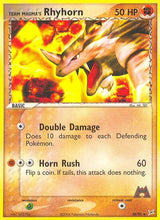 Team Magma vs Team Aqua 038 Team Magma's Rhyhorn